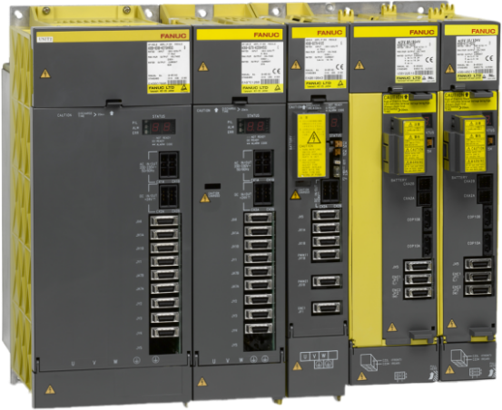 Fanuc drive modules after overhaul