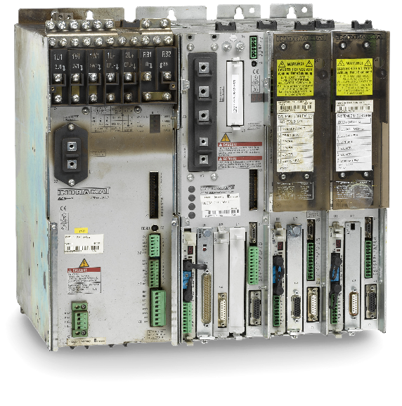 Indramat drive modules before repair